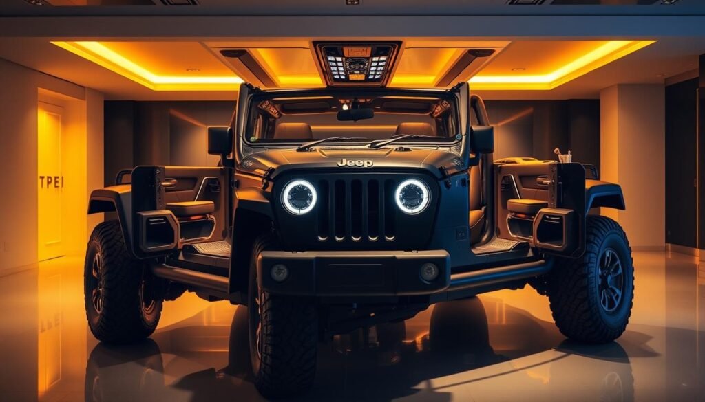 luxury features jeep wrangler