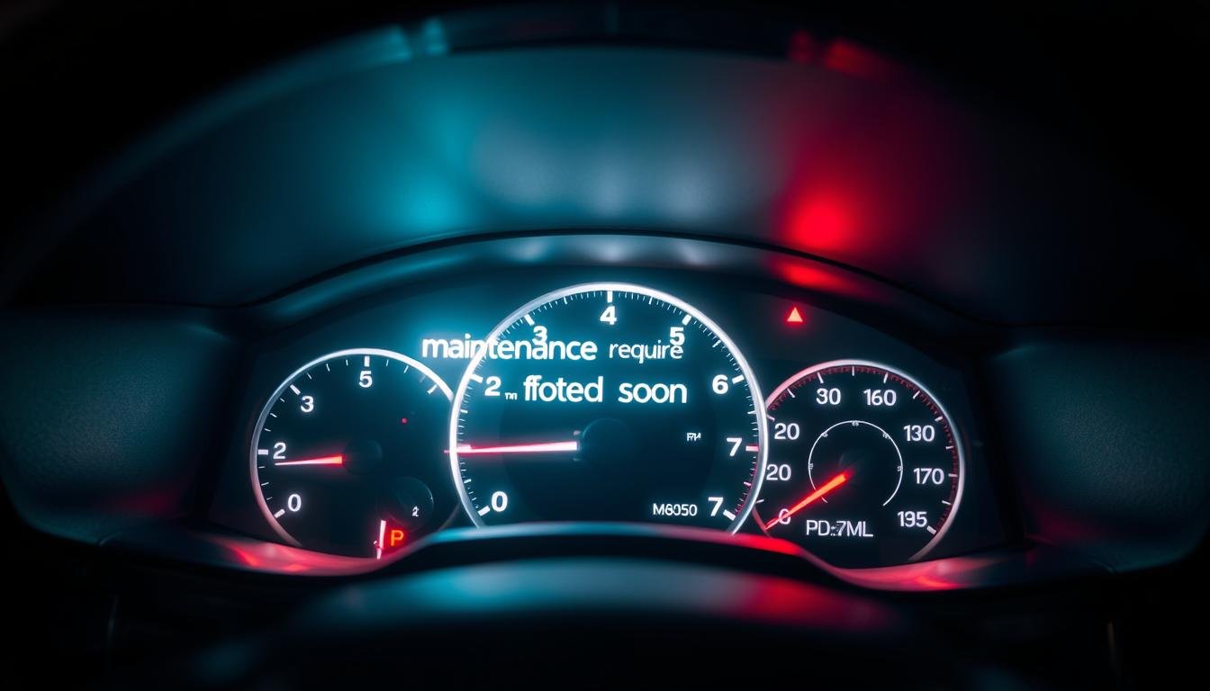 maintenance required soon toyota