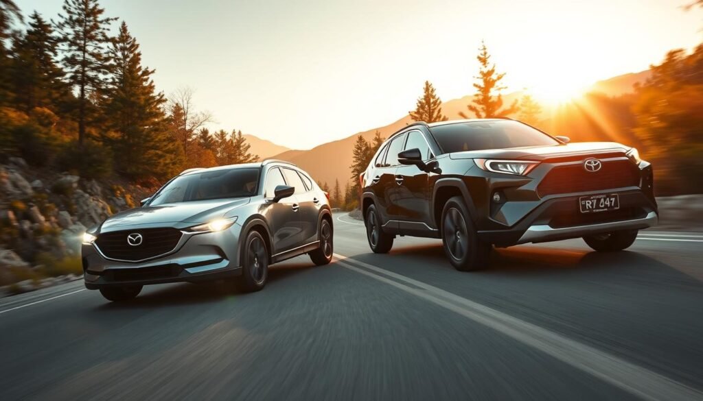 mazda cx 5 vs toyota rav4 driving dynamics