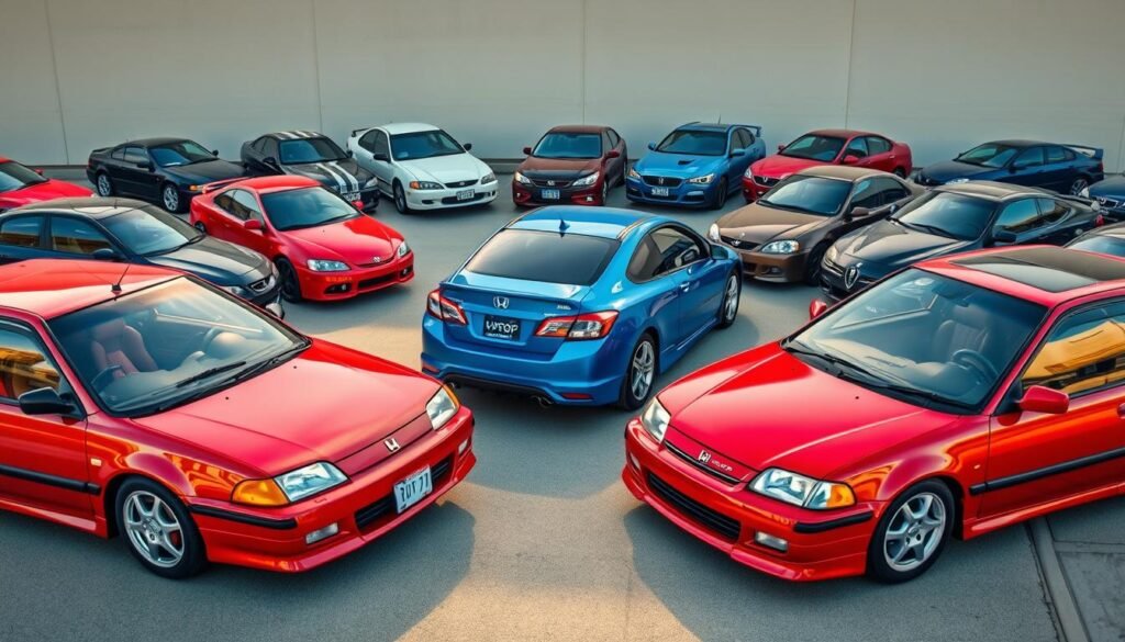 memorable honda si models