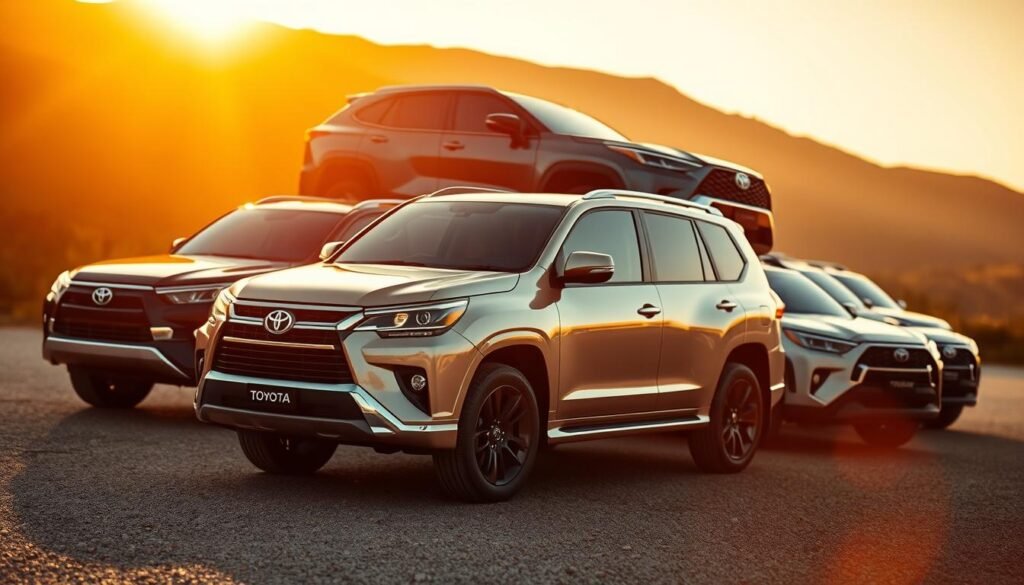 Various Toyota Suv Models Various Toyota Suv Models