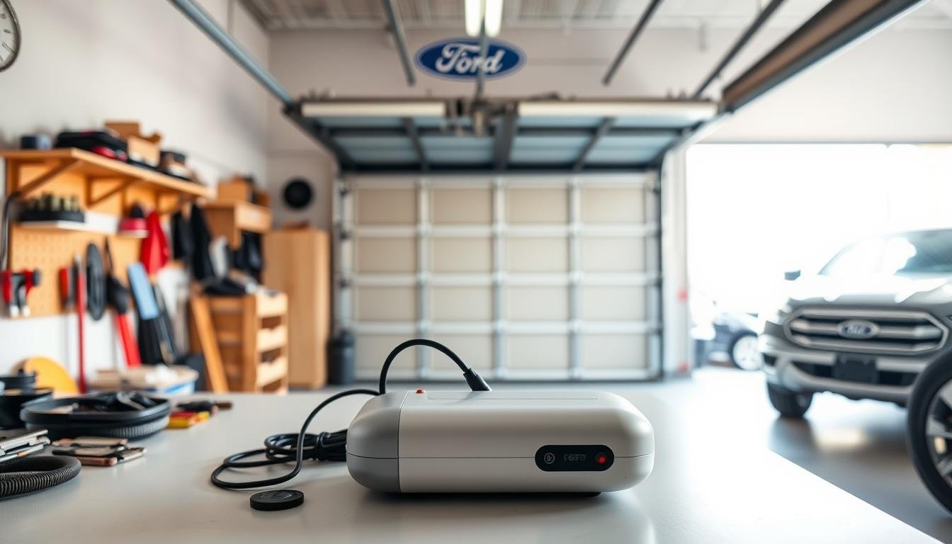 program ford garage door opener without remote