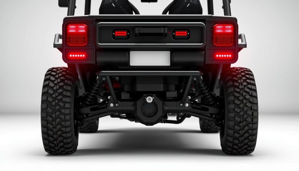 safety features of Massimo Mini Utility Vehicle