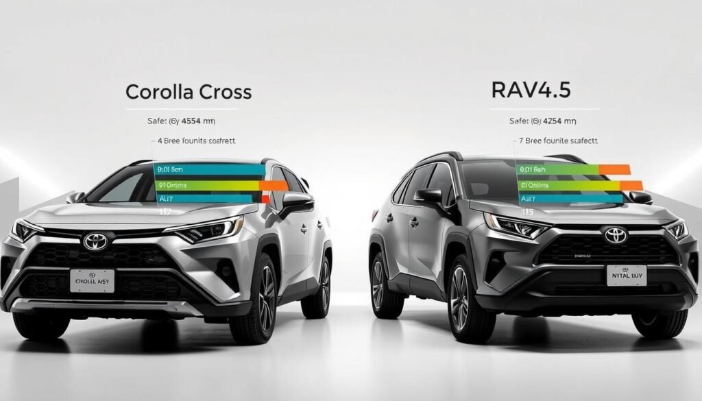 safety ratings in toyota comparison