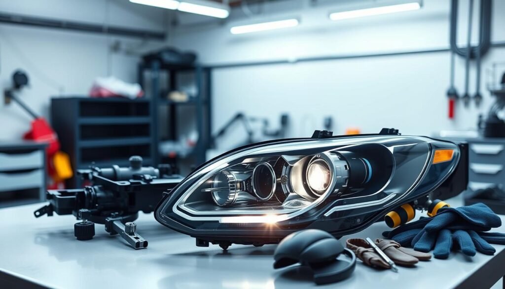 safety tips for headlight replacement