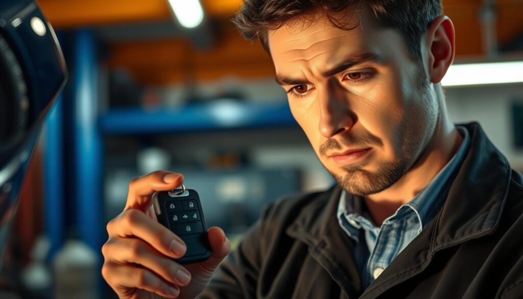 seek professional help for key fob