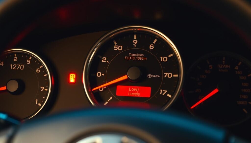 signs of low transmission fluid