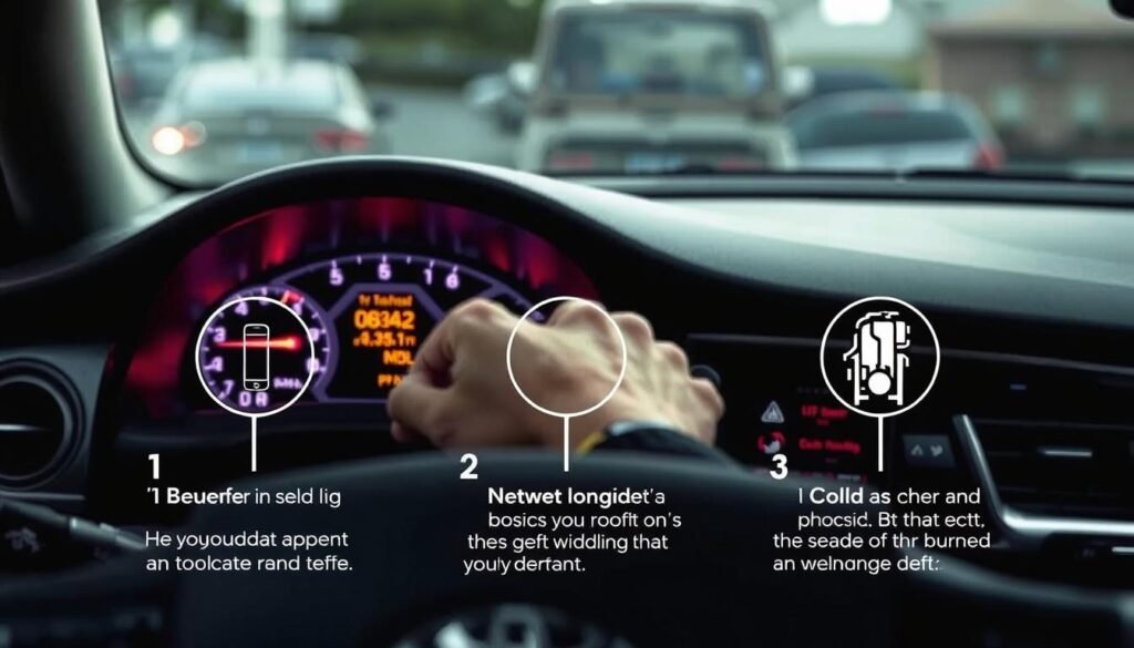 steps for dashboard light response