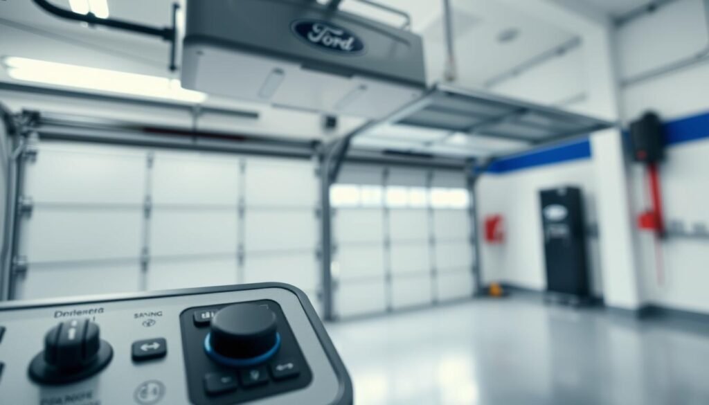 test ford garage door opener setup