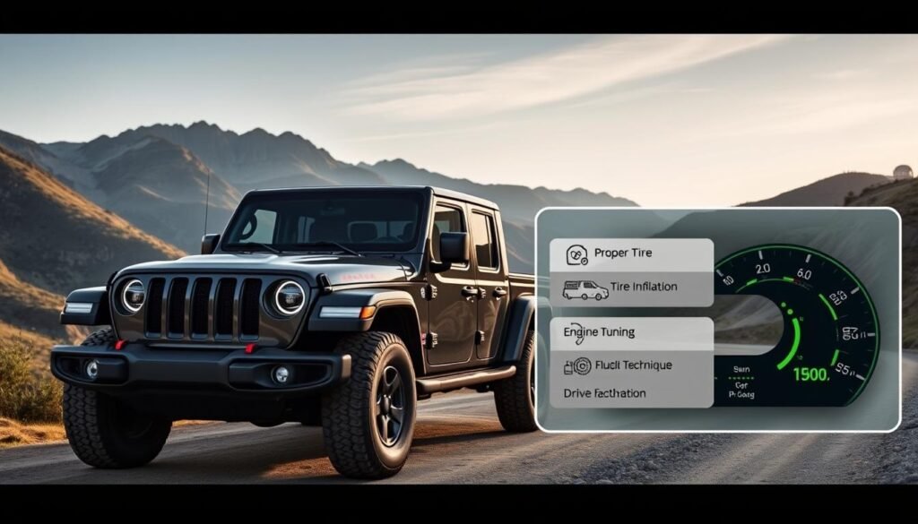 tips to improve fuel efficiency jeep gladiator