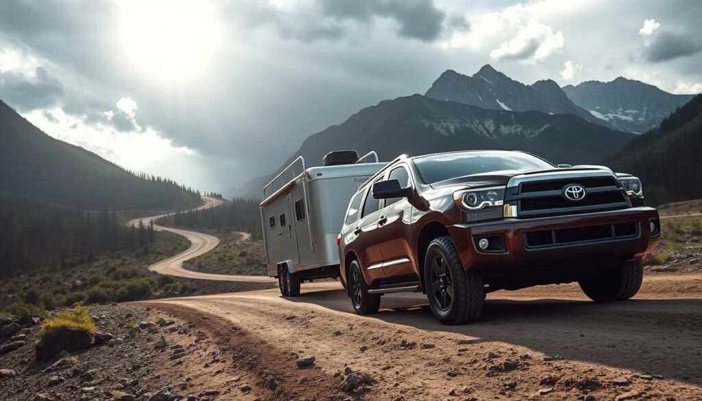 towing conditions toyota sequoia