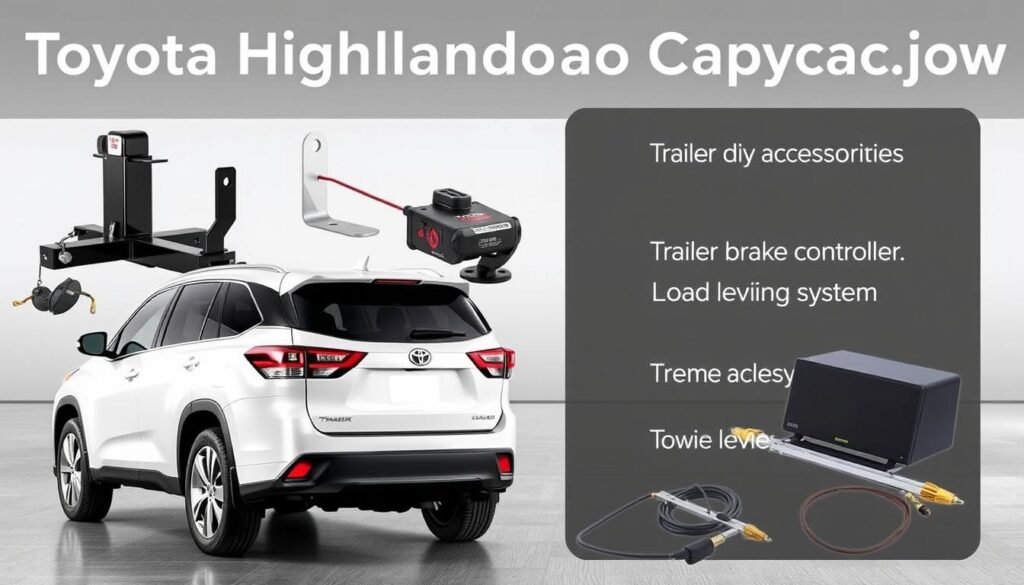 towing packages and accessories for Toyota Highlander