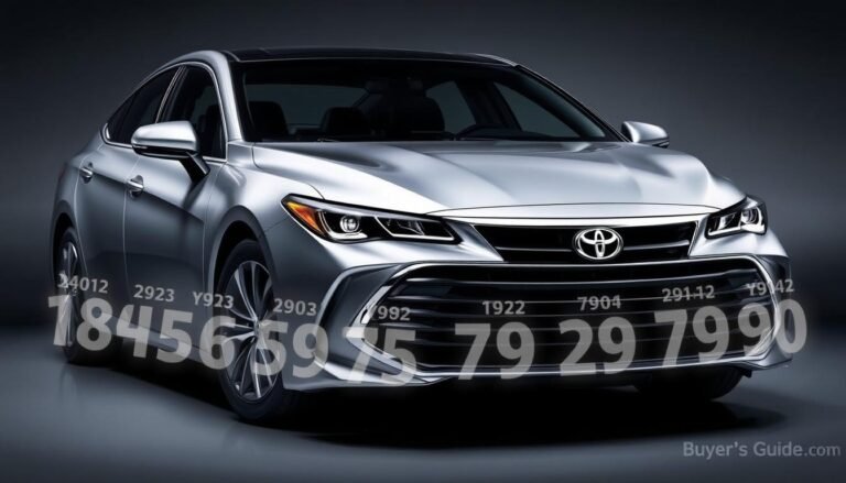 toyota avalon years to avoid