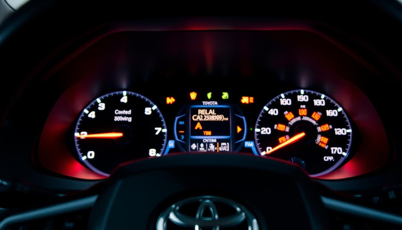 Dashboard Indicators Toyota Camry Wallpaper 8k