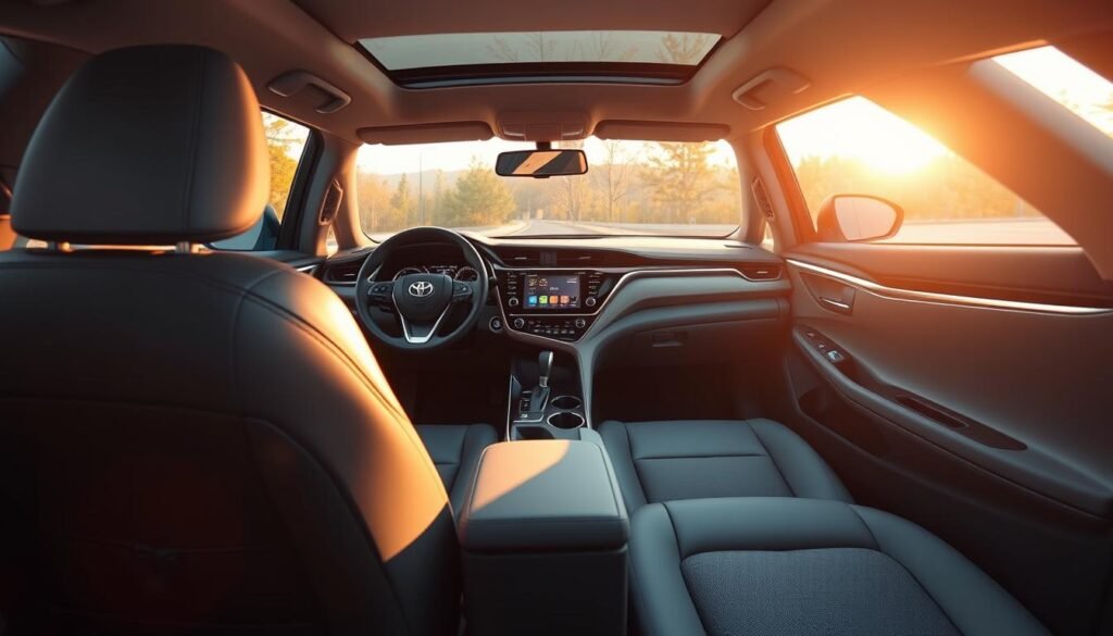 toyota camry interior dimensions