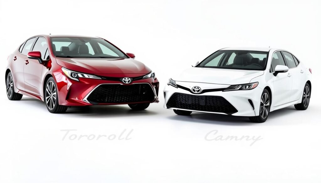 toyota corolla body styles and toyota camry body styles comparison