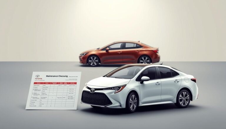 toyota corolla maintenance schedule