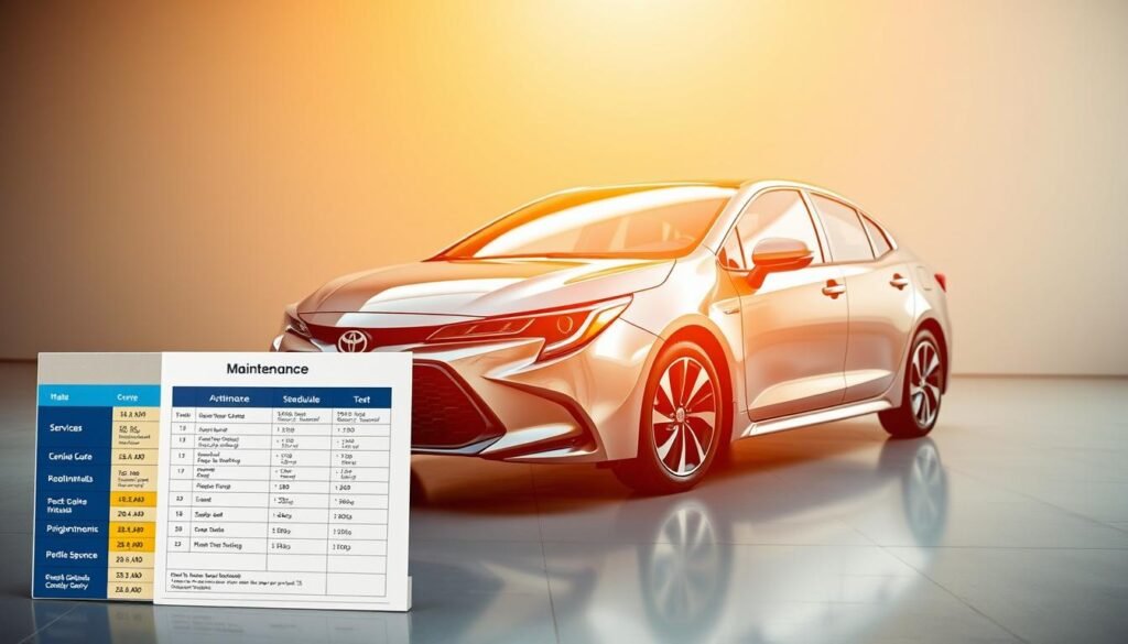 toyota corolla service intervals