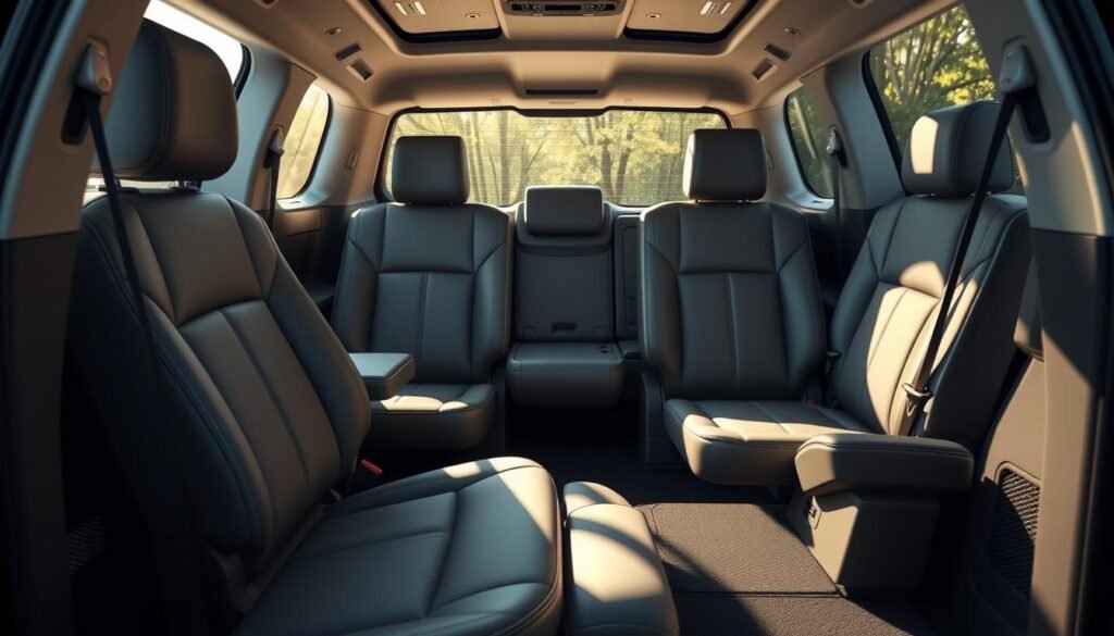 toyota highlander seating features