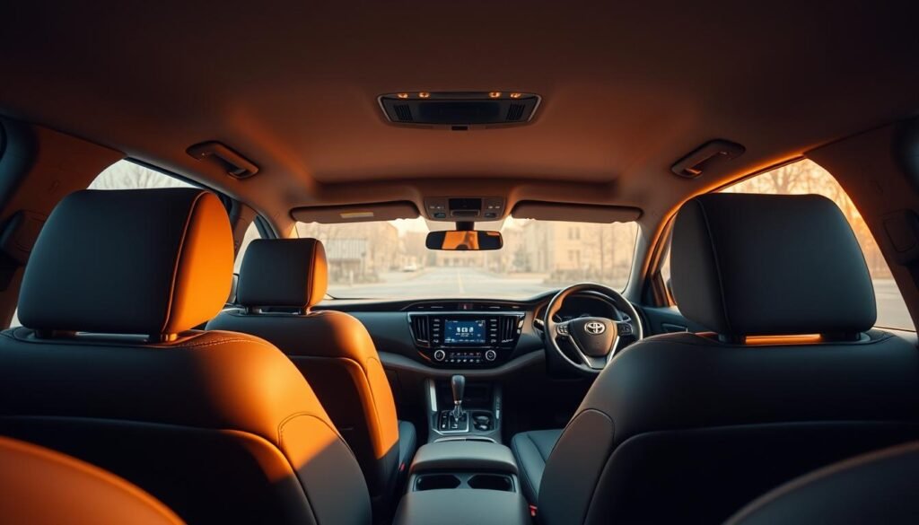 toyota interior comfort