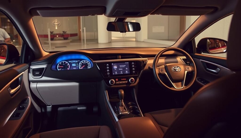 toyota le se xle interior features