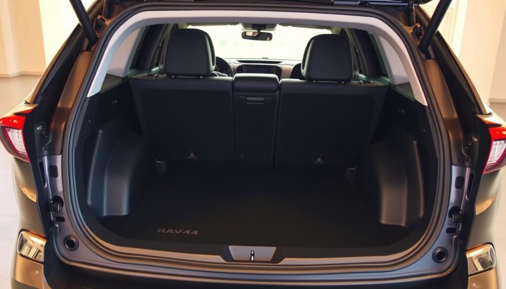 toyota rav4 trunk space