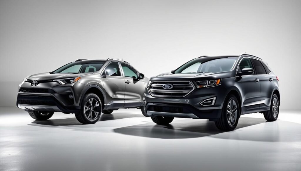 toyota rav4 vs ford edge safety ratings