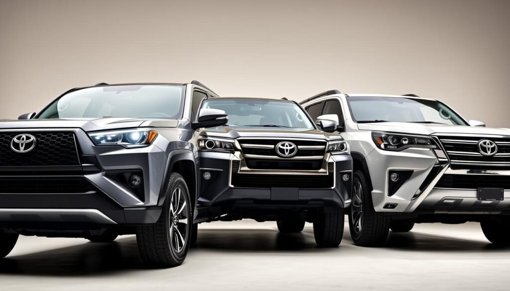toyota suv comparison toyota suv comparison