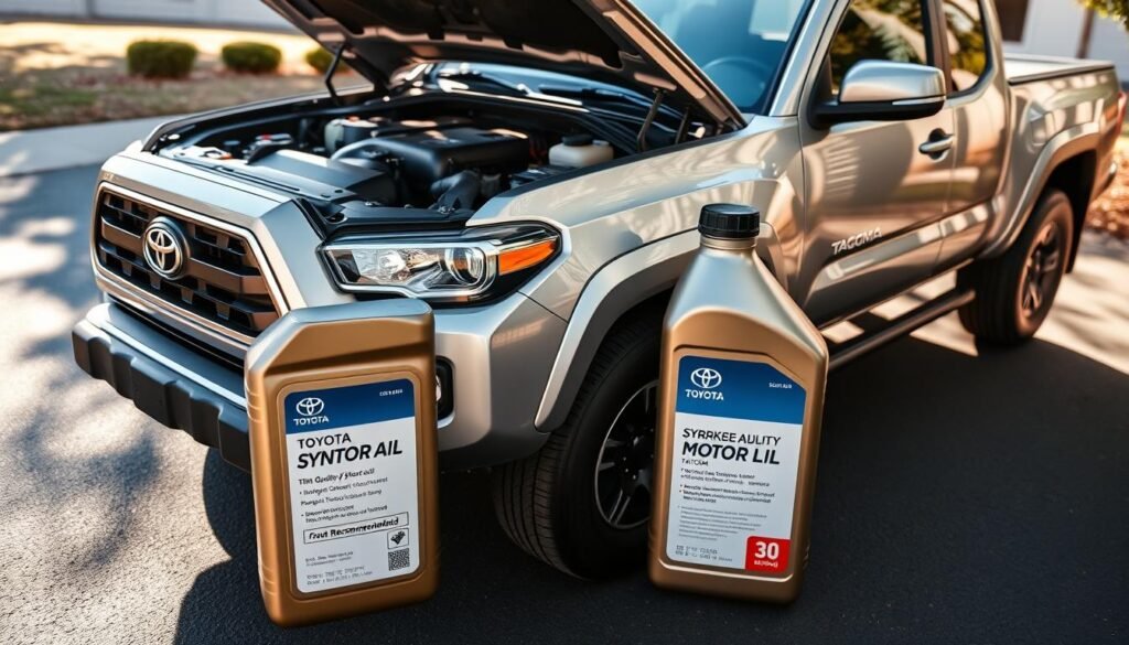 toyota tacoma recommended oil