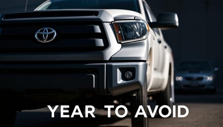 toyota tundra years to avoid