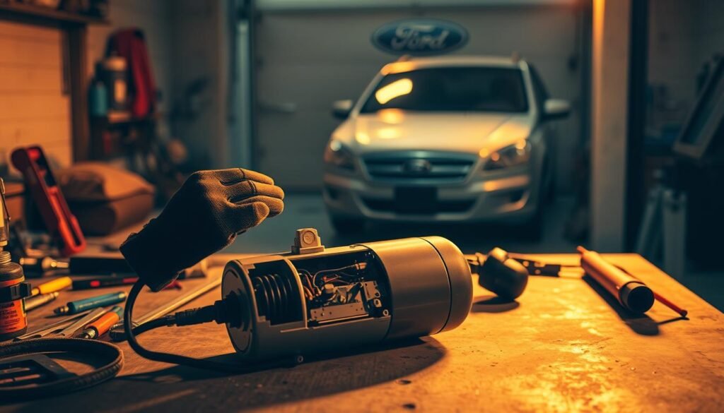 troubleshooting ford garage door opener